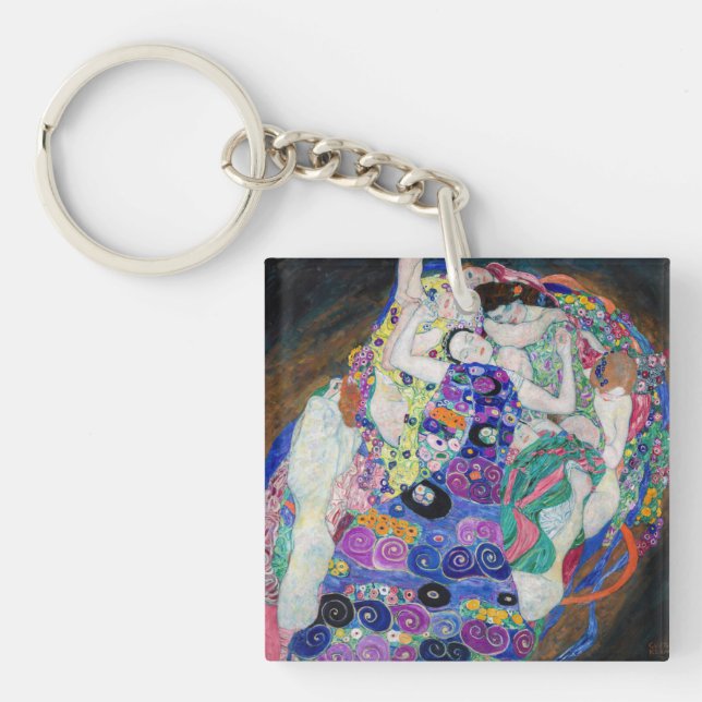 Gustav Klimt - The Virgin Keychain (Front)