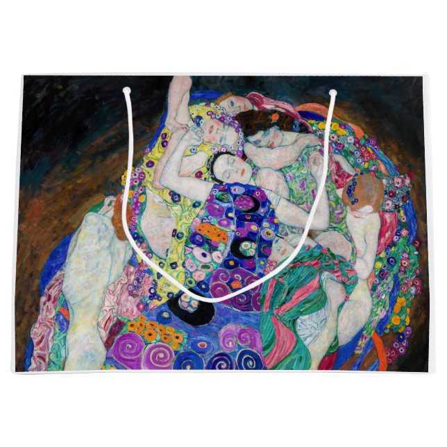 Gustav Klimt - The Virgin Large Gift Bag (Front)