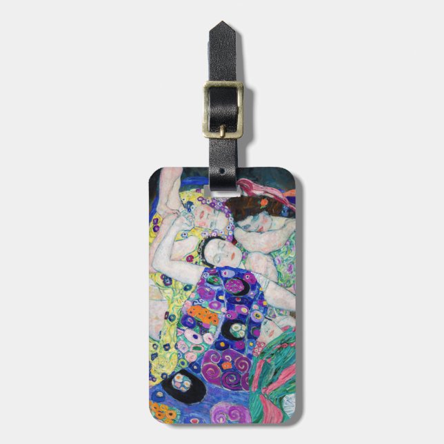Gustav Klimt - The Virgin Luggage Tag (Front Vertical)