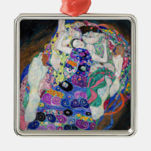 Gustav Klimt - The Virgin Metal Ornament