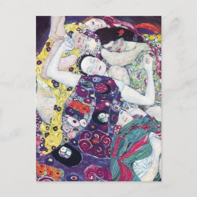 Gustav Klimt The Virgin Postcard (Front)