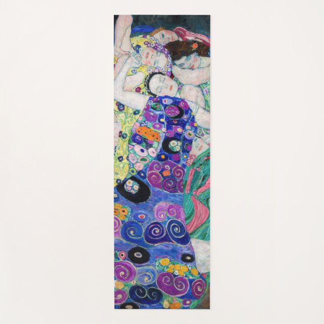 Gustav Klimt - The Virgin Yoga Mat (Front)