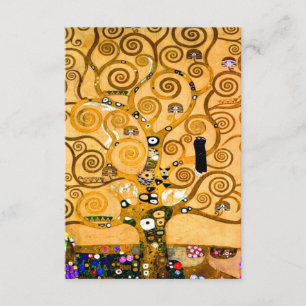 Gustav Klimt Tree of Life Enclosure Card