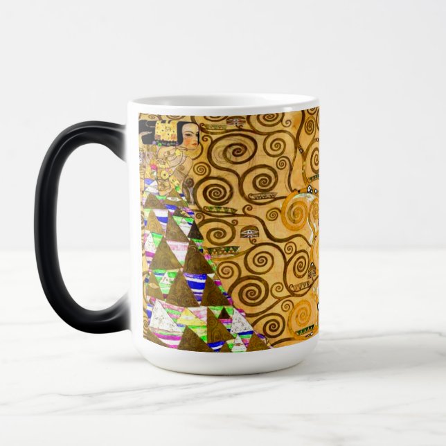 Gustav Klimt Tree of Life Magic Mug (Left)