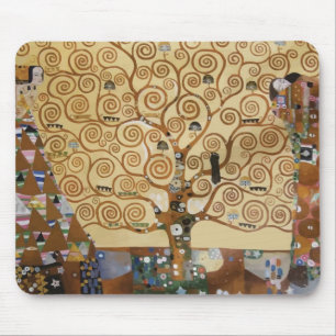 Gustav Klimt Tree Of Life Mouse Pad