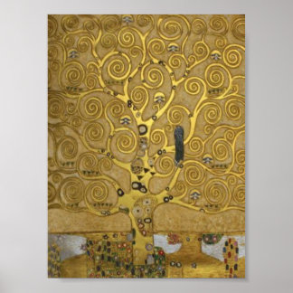 Gustav Klimt Tree Of Life  Poster 