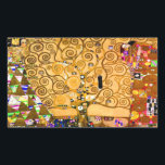 Gustav Klimt Tree of Life Sticker<br><div class="desc">Stickers featuring Gustav Klimt’s mural The Tree of Life,  The Stoclet Frieze (1905-1911). It consists of three mosaics: The Expectation,  Knight,  and The Embrace. A beautiful woman,  a golden tree,  and two lovers in an embrace are depicted. A wonderful gift for fans of Art Nouveau and Austrian art.</div>