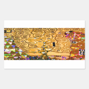 Gustav Klimt Tree of Life Sticker