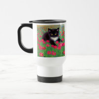 Gustav Klimt Tuxedo Cat