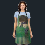Gustav Klimt - Water Castle Apron<br><div class="desc">Water Castle - Gustav Klimt,  Oil on Canvas,  1908</div>