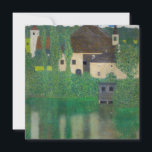 Gustav Klimt - Water Castle Invitation<br><div class="desc">Water Castle - Gustav Klimt,  Oil on Canvas,  1908</div>