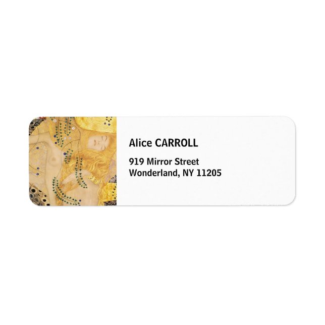 Gustav Klimt - Water Serpents I (Front)