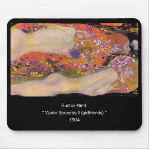 Gustav Klimt , “ Water Serpents II (girlfriends) ” Mouse Pad