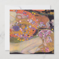 Gustav Klimt - Water Serpents II
