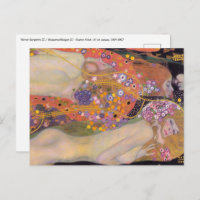 Gustav Klimt - Water Serpents II