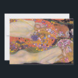 Gustav Klimt - Water Serpents II Thank You Card<br><div class="desc">Water Serpents II / Wasserschlangen II - Gustav Klimt, Oil on canvas, 1904-1907</div>