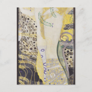 Gustav Klimt- Watersnakes Postcard