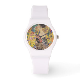 Gustav Klimt - Woman with fan Watch
