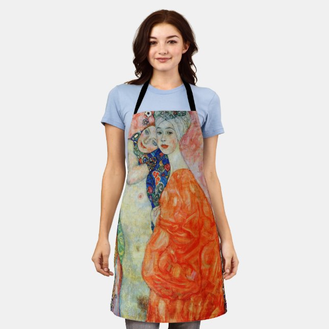 Gustav Klimt - Women Friends Apron (Worn)
