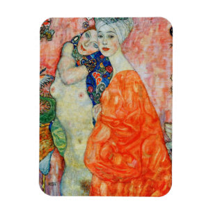 Gustav Klimt - Women Friends Magnet
