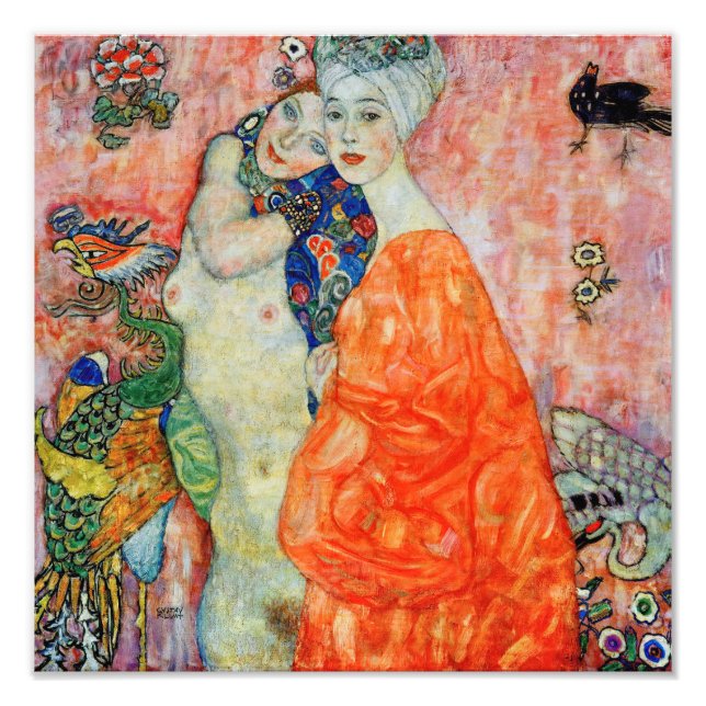 Gustav Klimt - Women Friends Photo Print (Front)