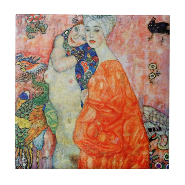 Gustav Klimt - Women Friends Tile (Front)