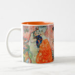 Gustav Klimt - Women Friends Two-Tone Coffee Mug<br><div class="desc">Women Friends - Gustav Klimt,  Oil on Canvas,  1916-17 (destroyed in 1945)</div>