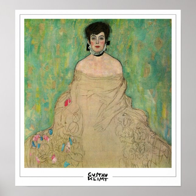 Gustav Klimt Zedign Art Poster #186 (Front)