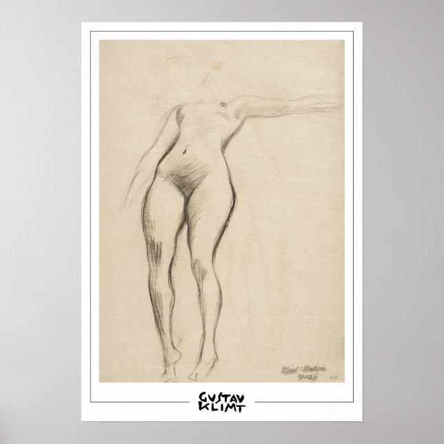Gustav Klimt Zedign Art Poster #263 (Front)