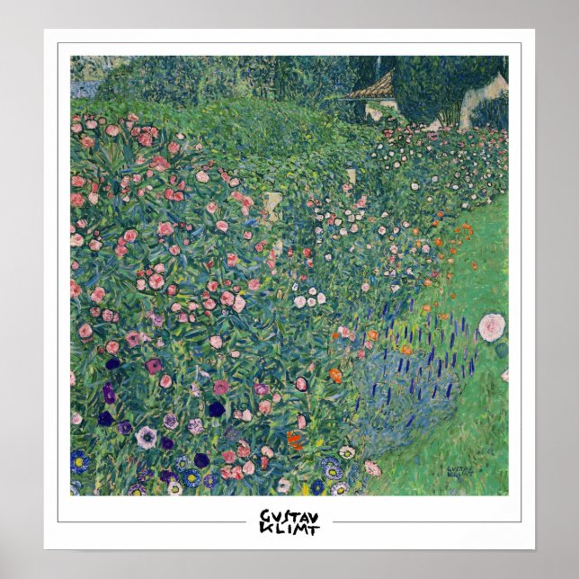 Gustav Klimt Zedign Art Poster #323 (Front)