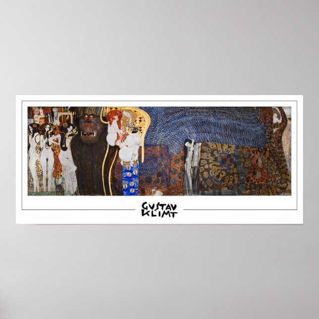 Gustav Klimt Zedign Art Poster #361 (Front)