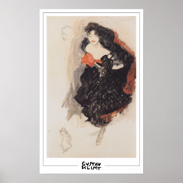 Gustav Klimt Zedign Art Poster #369 (Front)
