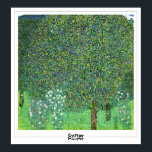 Gustav Klimt Zedign Art Poster #415<br><div class="desc">Gustav Klimt #415 (Rosebushes Under The Trees) art & signature poster by The Zedign House. For more images & designs from Gustav Klimt - Paintings & Drawings, visit https://books.zedign.com/zas/166.html</div>