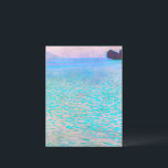 Gustav Klimt's Attersee  famous painting.  Postcard<br><div class="desc">Gustav Klimt's Attersee  famous painting.  Postcard.</div>