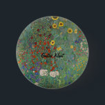 Gustav Klimt's Farm Garden with Sunflowers 2 Inch Round Button<br><div class="desc">Gustav Klimt's Farm Garden with Sunflowers (1907) famous painting. gustav klimt, klimt, art nouveau, gustav klimt the kiss, gold, gustav, the kiss, symbolism, love, klimt freyas tears, klimt the tree of life, vintage, kiss, art history, masterpiece, fine art, flowers, art, masters, art masters, beautiful, floral, lovers, romance, golden, garden, colourful,...</div>