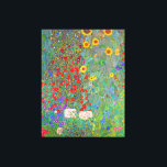 Gustav Klimt's Farm Garden with Sunflowers   Canvas Print<br><div class="desc">Gustav Klimt's Farm Garden with Sunflowers Canvas Print .</div>