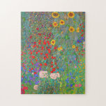 Gustav Klimt's Farm Garden with Sunflowers Jigsaw Puzzle<br><div class="desc">Gustav Klimt's Farm Garden with Sunflowers jigsaw puzzle.</div>