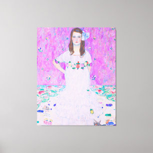 Gustav Klimt's Mäda Primavesi paintng   Canvas Print