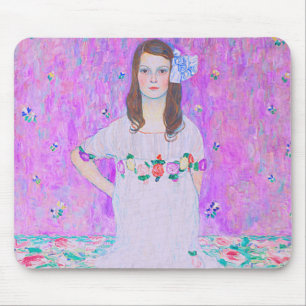 Gustav Klimt's Mäda Primavesi paintng Mouse Pad