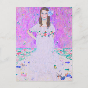 Gustav Klimt's Mäda Primavesi paintng  Postcard