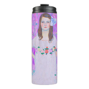Gustav Klimt's Mäda Primavesi paintng   Thermal Tumbler