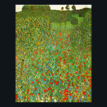 Gustav Klimt's Mohnfeld (1907) famous painting. Photo Print<br><div class="desc">Gustav Klimt's Mohnfeld (1907) famous painting. Photo Print</div>