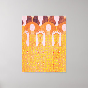 Gustav Klimt's painting   Canvas Print