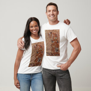 Gustav Klimt's Painting: The Embrace (circa 1909) T-Shirt