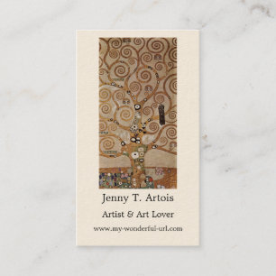 Gustav Klimt's Painting "The Tree of Life" (1909) Business Card