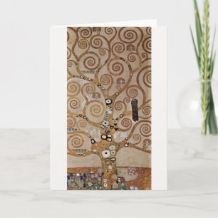 Gustav Klimt's Painting "The Tree of Life" (1909) Card