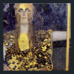 Gustav Klimt's Pallas Athena famous painting    Poster<br><div class="desc">Gustav Klimt's Pallas Athena famous painting Poster</div>