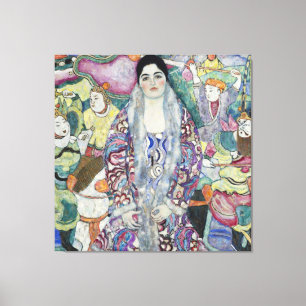 Gustav Klimt's Portrait of Friederike Maria    Canvas Print