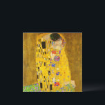 Gustav Klimt's The Kiss famous painting.  Card<br><div class="desc">Gustav Klimt's The Kiss famous painting Card.
Famous Gustav Klimt painting.</div>