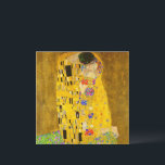 Gustav Klimt's The Kiss famous painting.  Card<br><div class="desc">Gustav Klimt's The Kiss famous painting Card.
Famous Gustav Klimt painting.</div>
